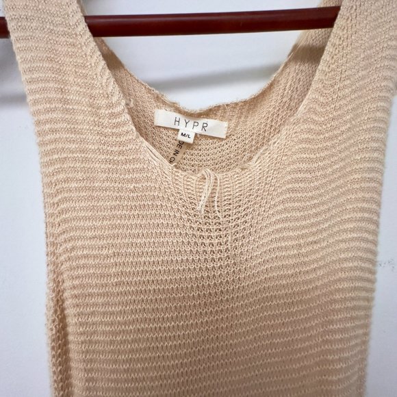 HYPR Beige Maxi Dress - Picture 2 of 4